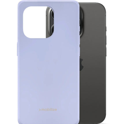 Mobilize Rubber Gelly Case Apple Iphone 15 Pro Pastel Purple