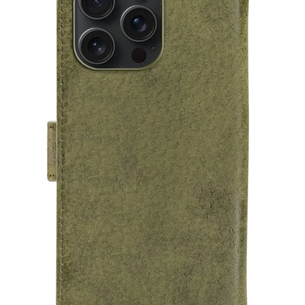 My Style Flex Wallet For Apple Iphone 15 Pro Max Olive