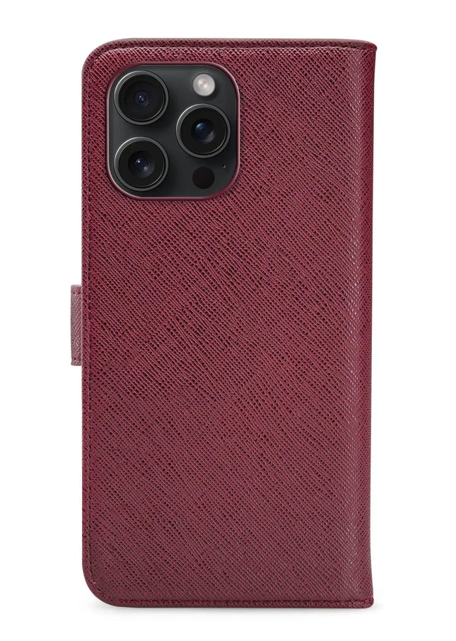My Style Flex Wallet For Apple Iphone 15 Pro Max Bordeaux