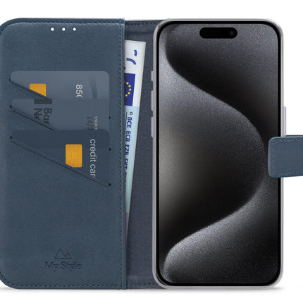 My Style Flex Wallet For Apple Iphone 15 Pro Ocean Blue