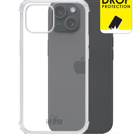 My Style Protective Flex Case For Apple Iphone 15 Clear
