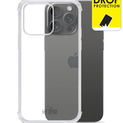 My Style Protective Flex Case For Apple Iphone 15 Pro Max Clear