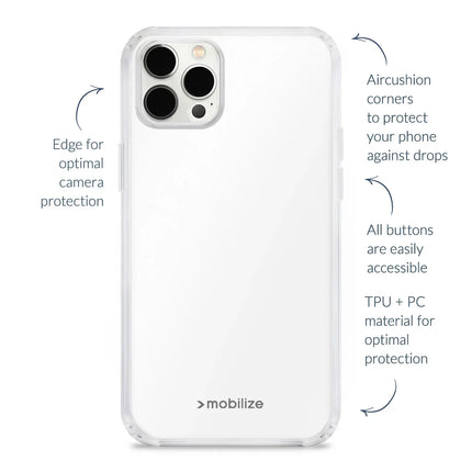 Mobilize Naked Protection Case Apple Iphone 15 Pro Clear