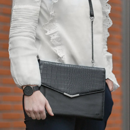 Mobilize Elegant Universal Tablet Clutch Black Croco Mobilize