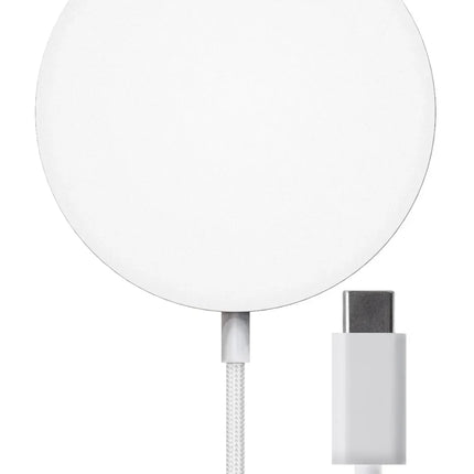 Mobilize Strong Magnetic Wireless Charger Magsafe Compatible 15W White - Acrylic
