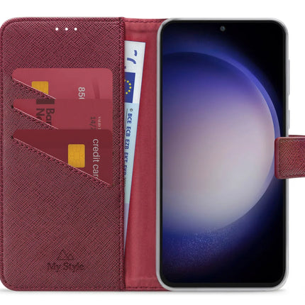 My Style Flex Wallet For Samsung Galaxy S23 Fe 5G Bordeaux