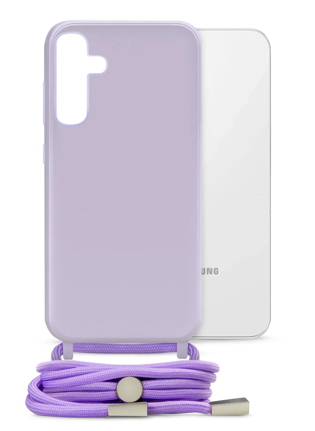 Mobilize Lanyard Gelly Case For Samsung Galaxy S23 Fe 5G Pastel Purple