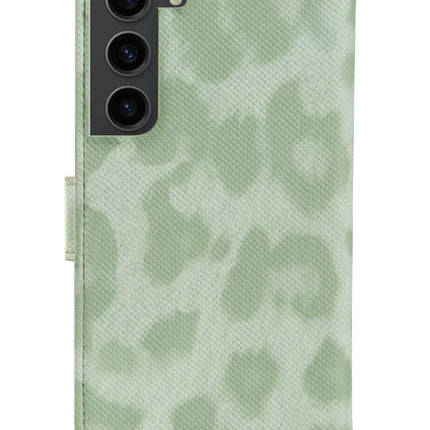 My Style Flex Wallet For Samsung Galaxy S23 5G Green Leopard