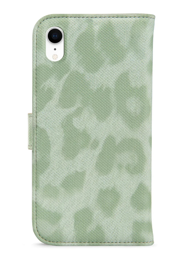 My Style Flex Wallet For Apple Iphone Xr/11 Green Leopard
