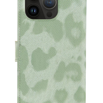 My Style Flex Wallet For Apple Iphone 14 Pro Green Leopard