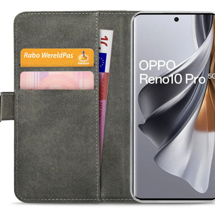 Mobilize Classic Gelly Wallet Book Case Oppo Reno10/Reno10 Pro 5G Black