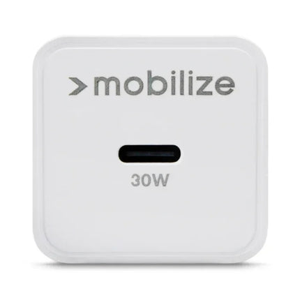 Mobilize Wall Charger Usb-C Gan 30W With Pd/Pps White