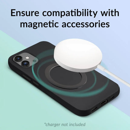 Mobilize Magsafe Compatible Metal Ring Black (2-Pack)