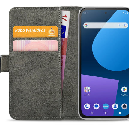 Mobilize Classic Gelly Wallet Book Case Fairphone 5 Black