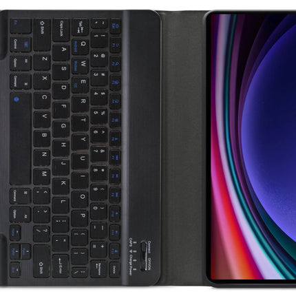 Mobilize Detachable Bluetooth Keyboard Case Samsung Galaxy Tab S9 11/S9 Fe 10.9 Black Qwerty