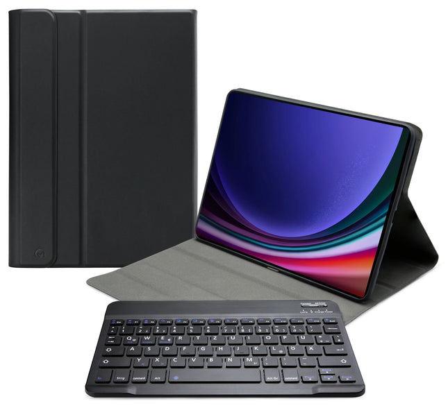Mobilize Detachable Bluetooth Keyboard Case Samsung Galaxy Tab S9 11/S9 Fe 10.9 Black Qwertz
