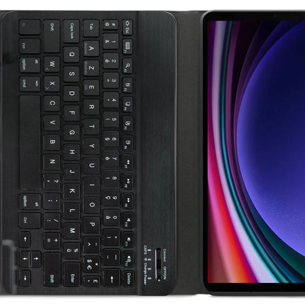 Mobilize Detachable Bluetooth Keyboard Case Samsung Galaxy Tab S9 11/S9 Fe 10.9 Black Azerty