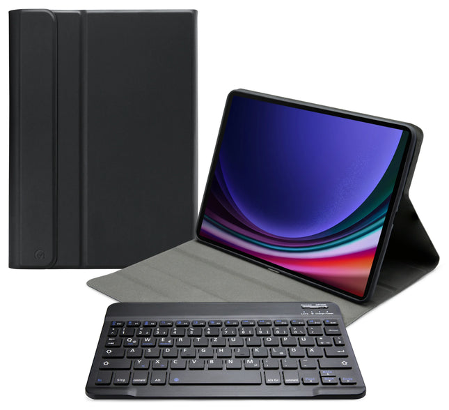 Mobilize Detachable Bluetooth Keyboard Case Samsung Galaxy Tab S9+/S9 Fe+/S10+ 12.4 Black Qwertz