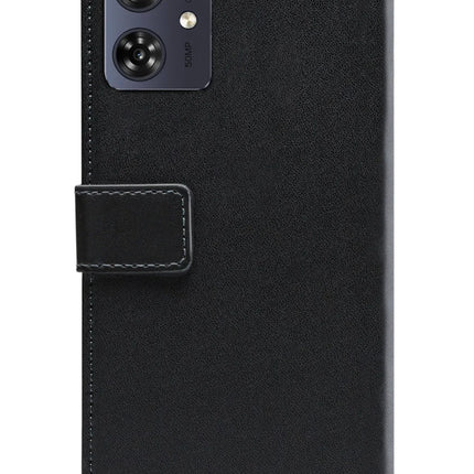Mobilize Classic Gelly Wallet Book Case Motorola Moto G54 Black