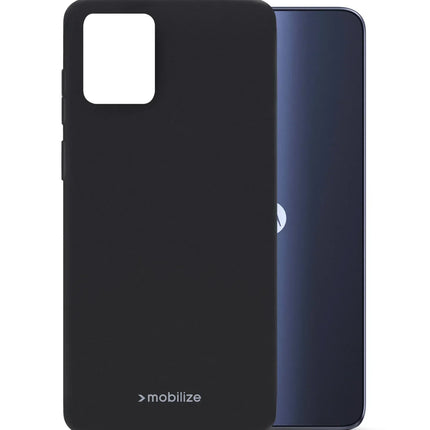 Mobilize Rubber Gelly Case Motorola Moto G54 Matt Black
