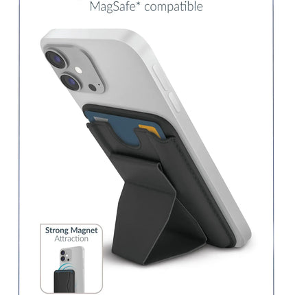 Mobilize Magsafe Compatible Magnet Card Holder Black