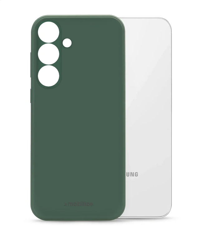 Mobilize Rubber Gelly Case Samsung Galaxy S24+ 5G Matt Green