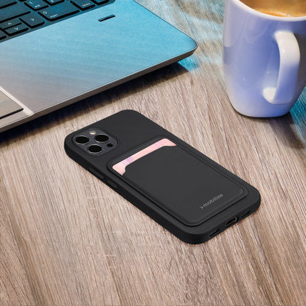 Mobilize Rubber Gelly Card Case Samsung Galaxy S24+ 5G Matt Black