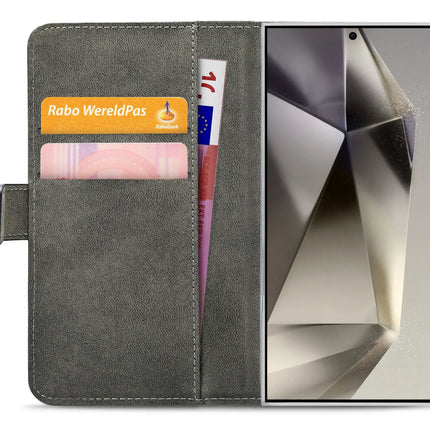 Mobilize Classic Gelly Wallet Book Case Samsung Galaxy S24 Ultra 5G Black