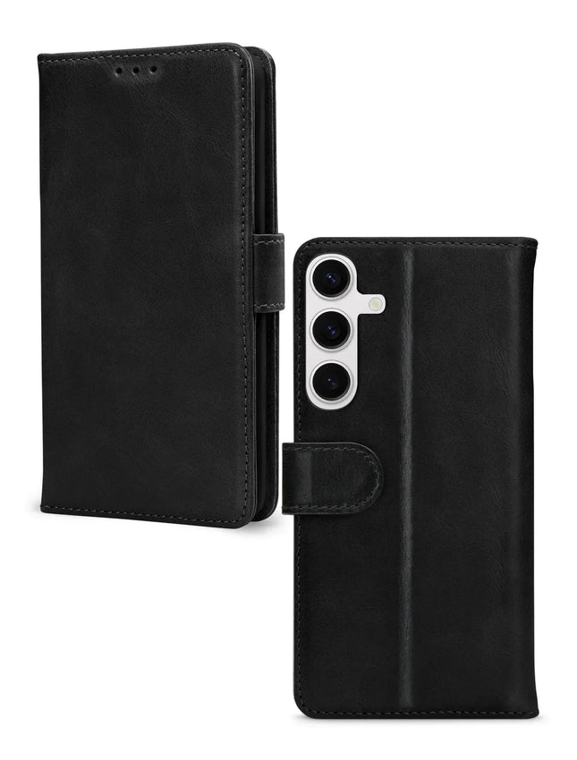 Mobilize Leather Wallet Samsung Galaxy S24+ 5G Black