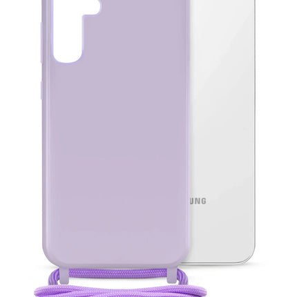 Mobilize Lanyard Gelly Case For Samsung Galaxy S24+ 5G Pastel Purple