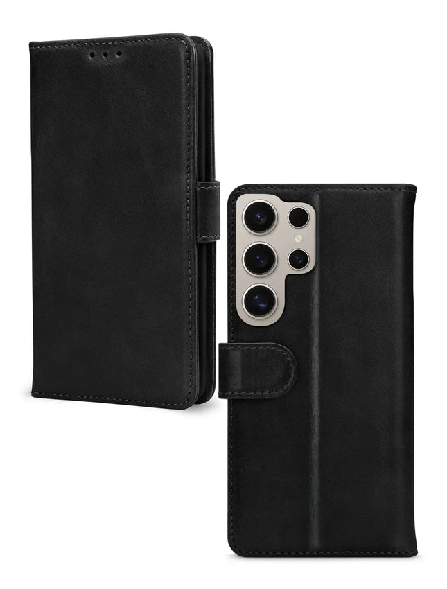 Mobilize Premium Gelly Wallet Book Case Samsung Galaxy S24 Ultra 5G Black