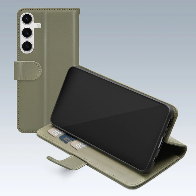 Mobilize Premium Gelly Wallet Book Case Samsung Galaxy S24 5G/S25 5G Green