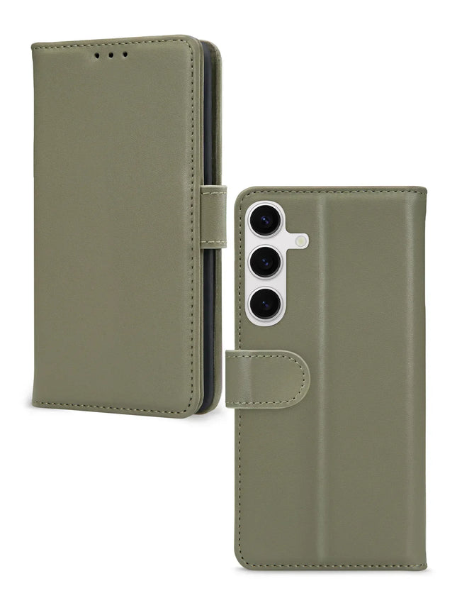 Mobilize Premium Gelly Wallet Book Case Samsung Galaxy S24+ 5G Green