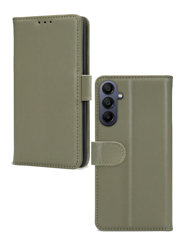 Mobilize Premium Gelly Wallet Book Case Samsung Galaxy A15 4G/5G Green