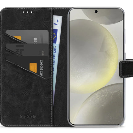 My Style Flex Wallet For Samsung Galaxy S24 5G/S25 5G Black