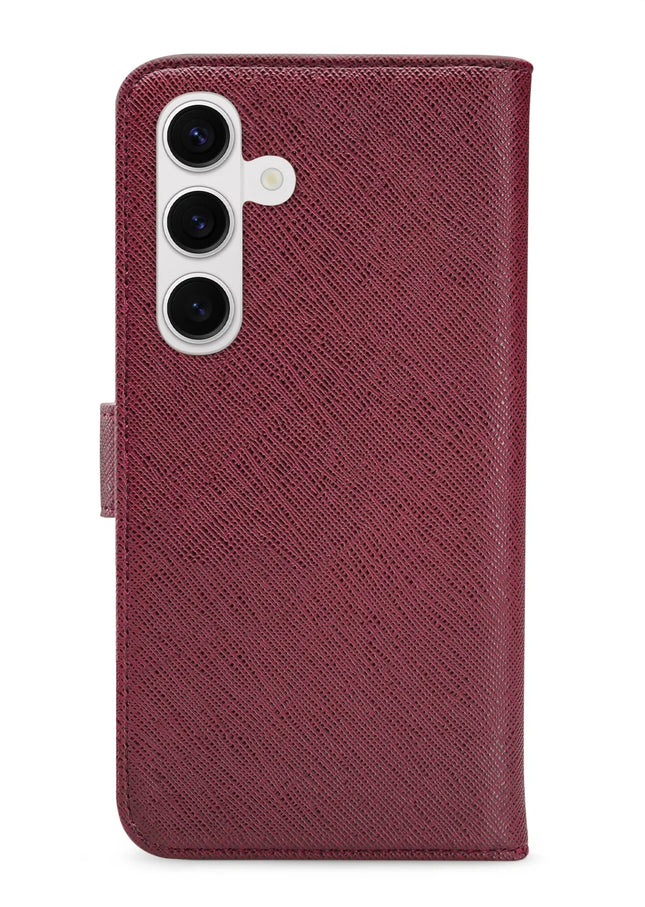 My Style Flex Wallet For Samsung Galaxy S24 5G/S25 5G Bordeaux