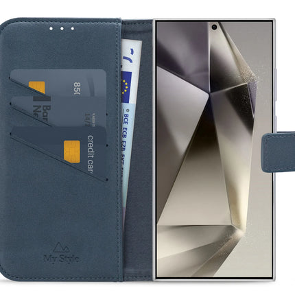 My Style Flex Wallet For Samsung Galaxy S24 Ultra 5G Ocean Blue