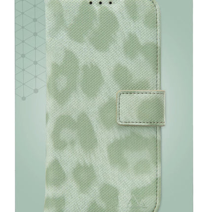My Style Flex Wallet For Samsung Galaxy S24+ 5G Green Leopard