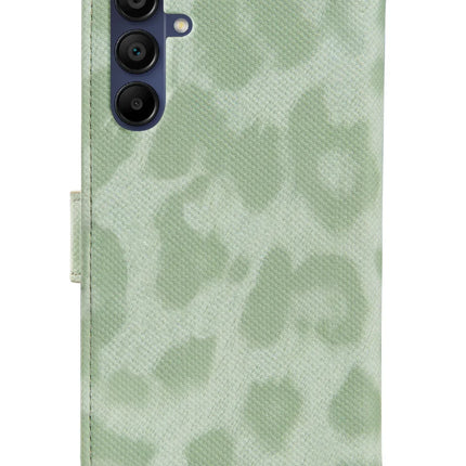 My Style Flex Wallet For Samsung Galaxy A15 4G/5G Green Leopard