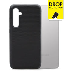 Voorkant van het My Style Tough hoesje voor de Samsung Galaxy S24+ 5G in zwart