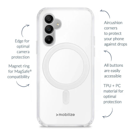 Mobilize Magsafe Compatible Naked Protection Case For Samsung Galaxy S24+ 5G Clear