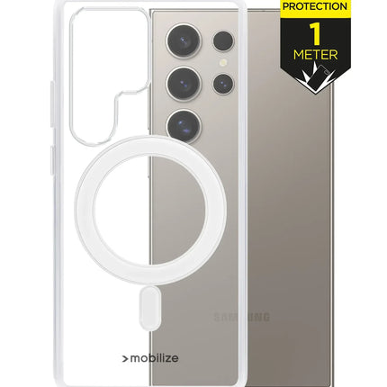 Mobilize Magsafe Compatible Naked Protection Case For Samsung Galaxy S24 Ultra 5G Clear