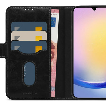 Mobilize 2In1 Magnet Gelly Wallet Case Samsung Galaxy A25 5G Black