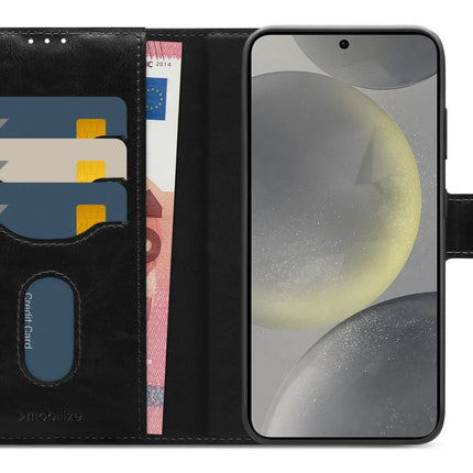 Mobilize 2In1 Magsafe Compatible Gelly Wallet Case Samsung Galaxy S24+ 5G Black