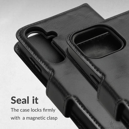 Mobilize 2In1 Magsafe Compatible Gelly Wallet Case Samsung Galaxy S24+ 5G Black