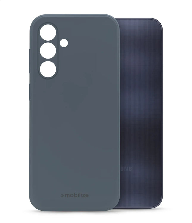Mobilize Rubber Gelly Case Samsung Galaxy A25 5G Matt Blue