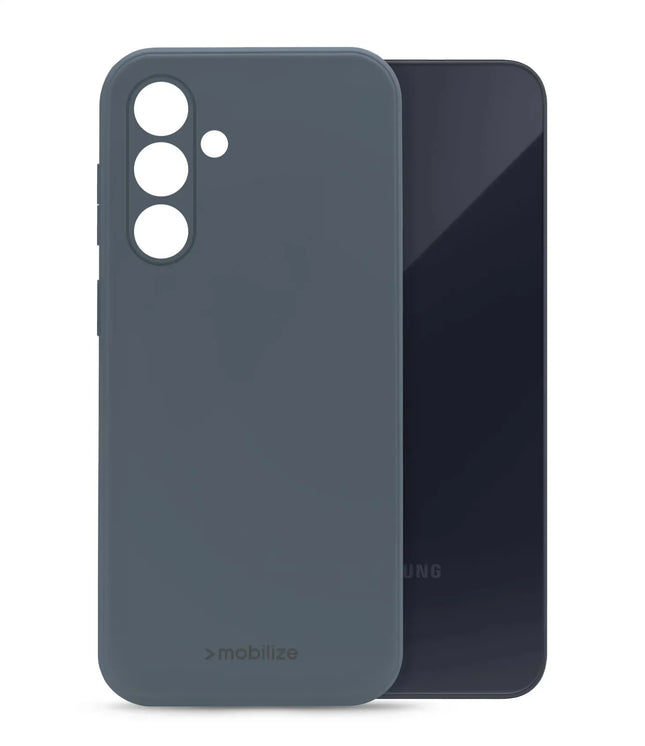 Mobilize Rubber Gelly Case Samsung Galaxy A35 5G Matt Blue