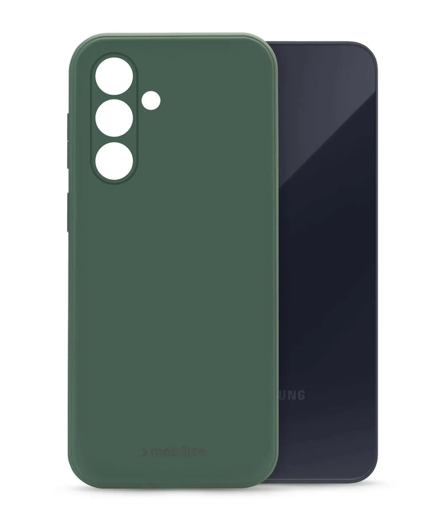 Mobilize Rubber Gelly Case Samsung Galaxy A35 5G Matt Green