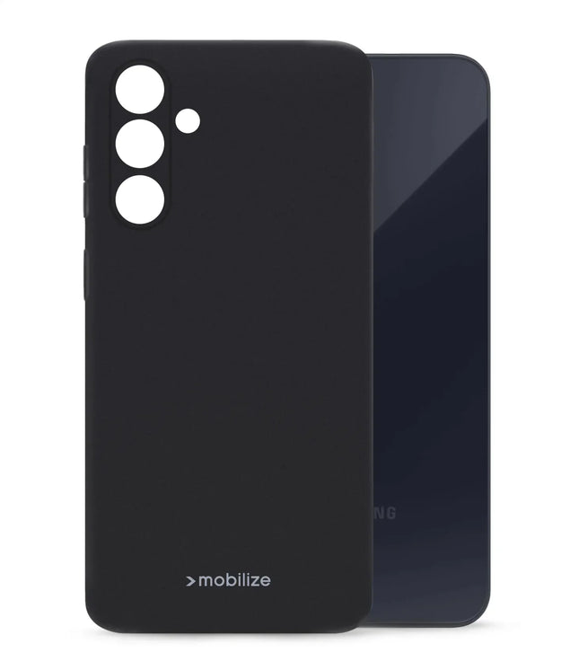 Mobilize Rubber Gelly Case Samsung Galaxy A35 5G Matt Black