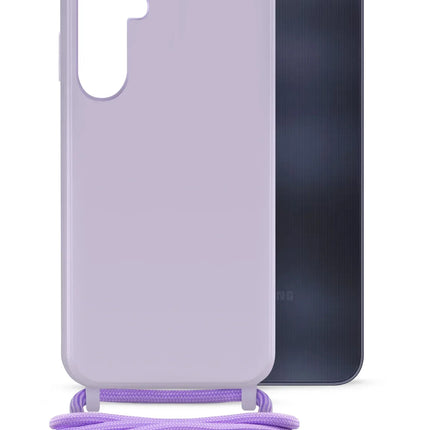 Mobilize Lanyard Gelly Case For Samsung Galaxy A25 5G Pastel Purple